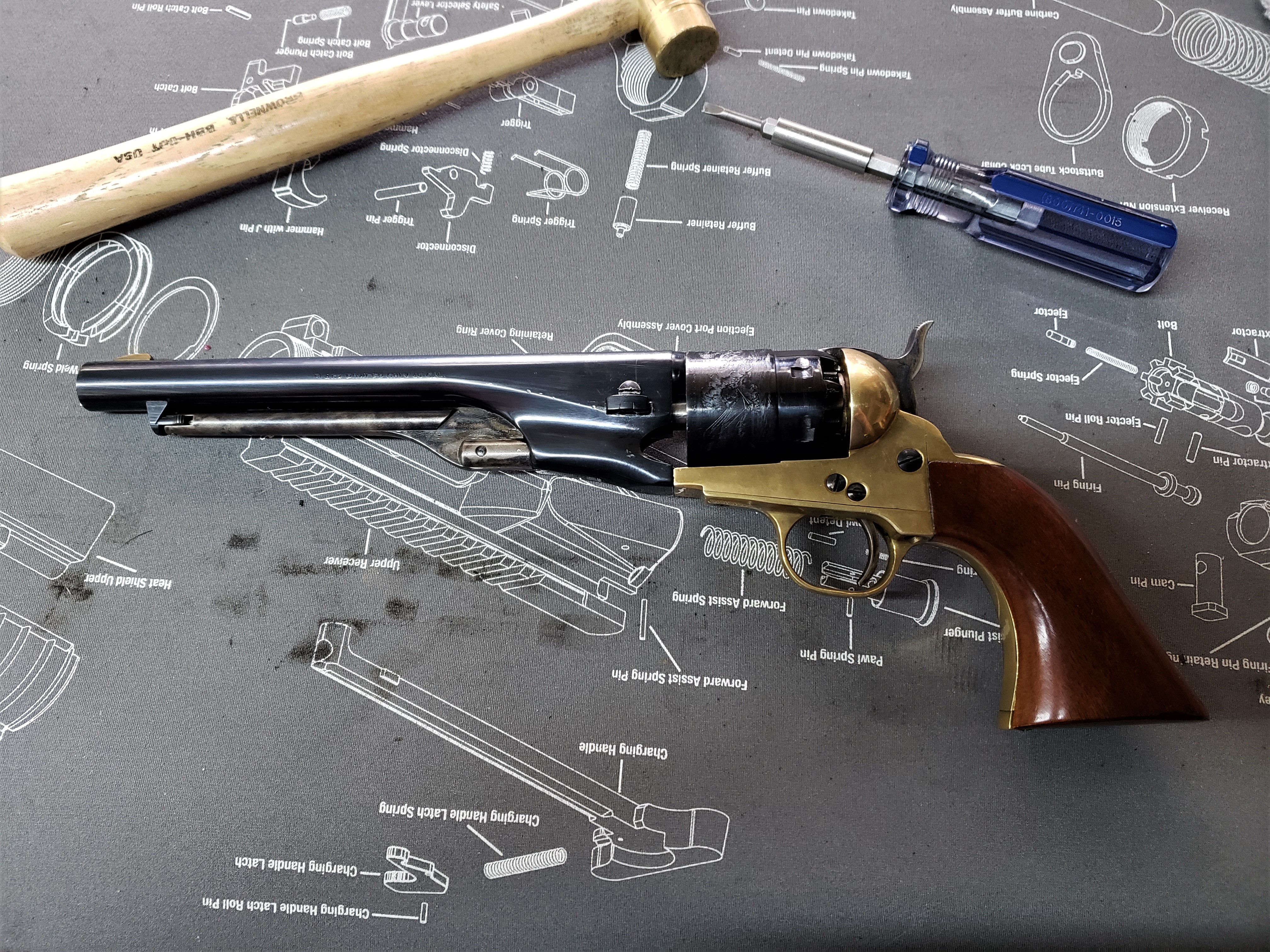 Black Powder Pistol Rebuild